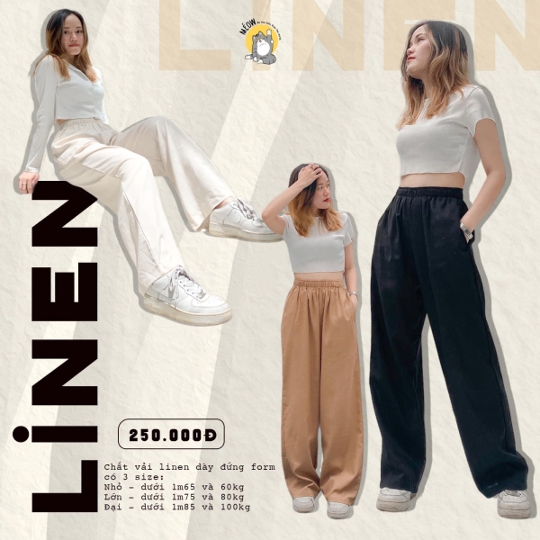[LINEN  PANTS]  
